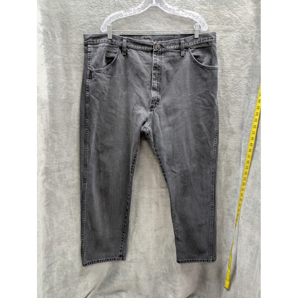 Men's Jeans 40 X 28 Charcoal Gray Dark Wash Denim Casual Workwear‎